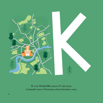 University of Tennessee A to Z Children's Book | Volunteers