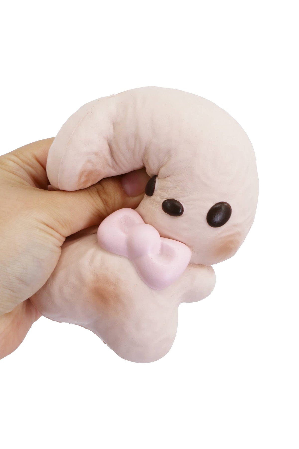 Curly Poodle Dog Soft Slow Rising Foam Squishy