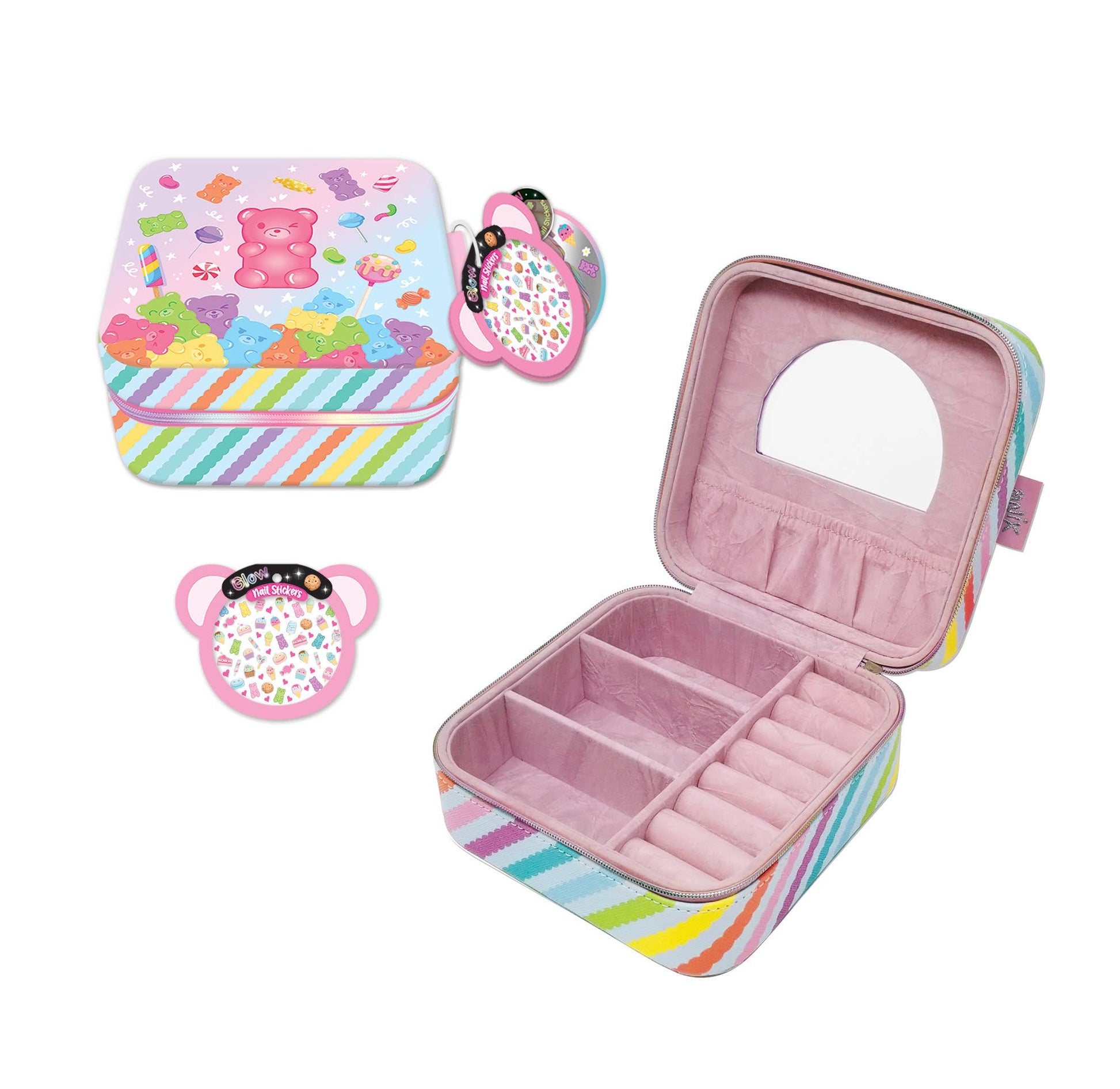 Jewelry Box With Mirror | Sugar Crush