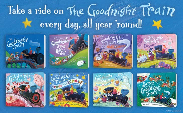 Goodnight Train Halloween Board Book | June Sobel
