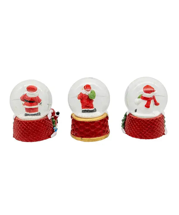 Mini Santa/Snowman Water Globes