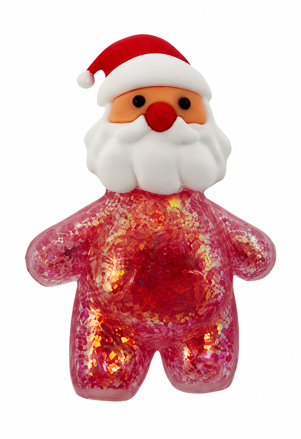 Christmas Holiday Glitter Maltose Mini Squishy | Assorted