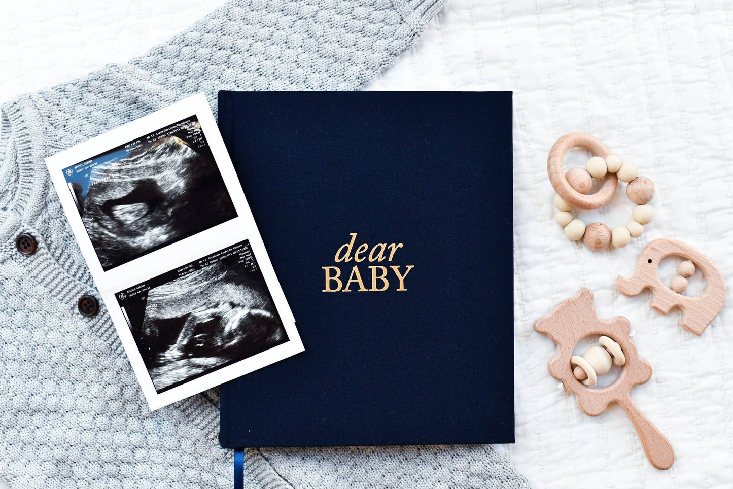 Dear Baby: A Pregnancy Prayer Journal & Memory Book for Moms | Ivory