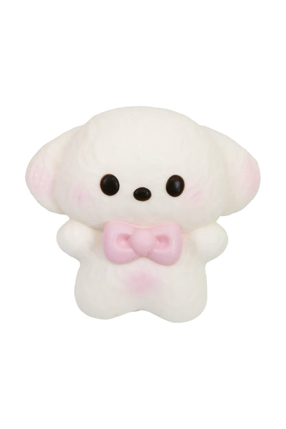 Curly Poodle Dog Soft Slow Rising Foam Squishy