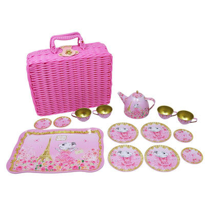 Claris The Chicest Mouse In Paris Picnic Basket Tea Set | Pack of 2