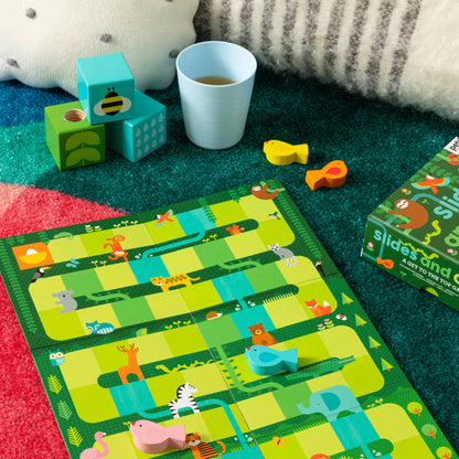 Slides and Climbs: A Get to the Top Game