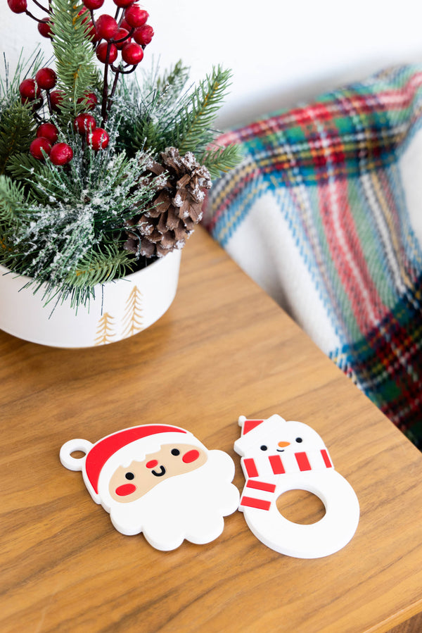 Silicone Christmas Teether | Santa