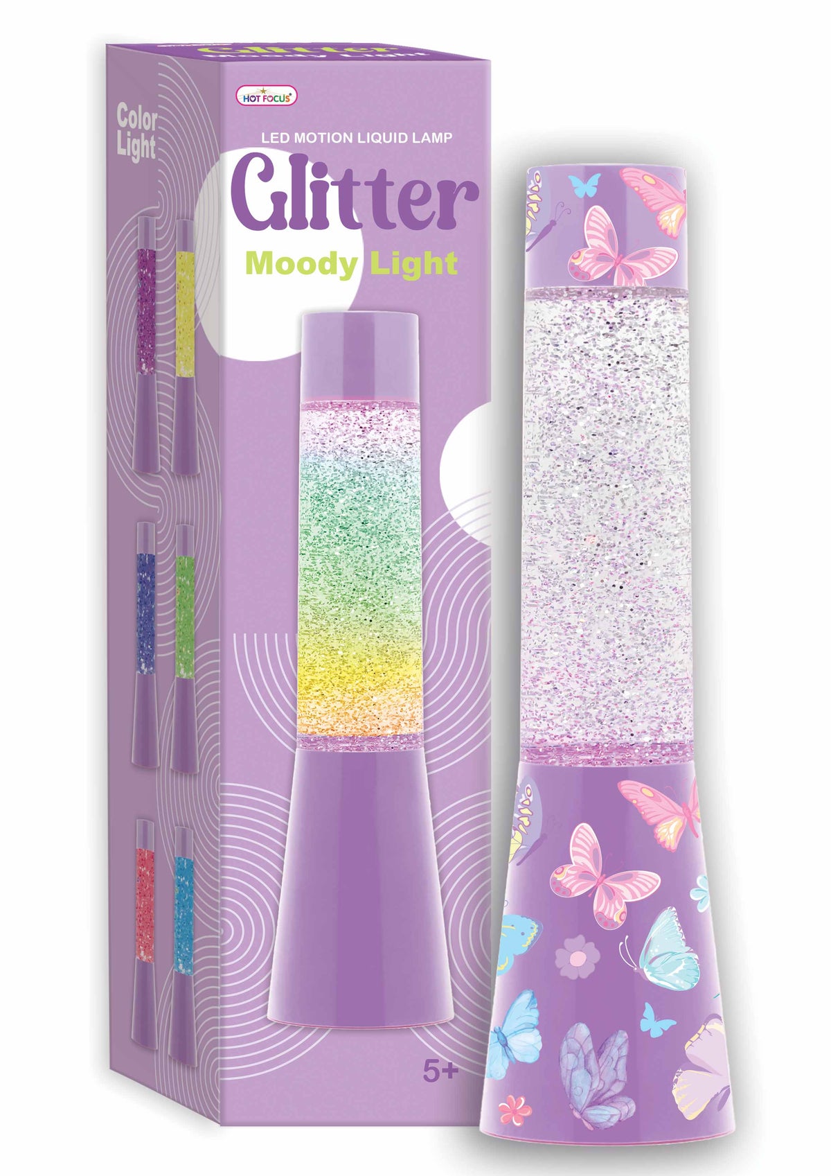 Glitter Mood Light | Purple