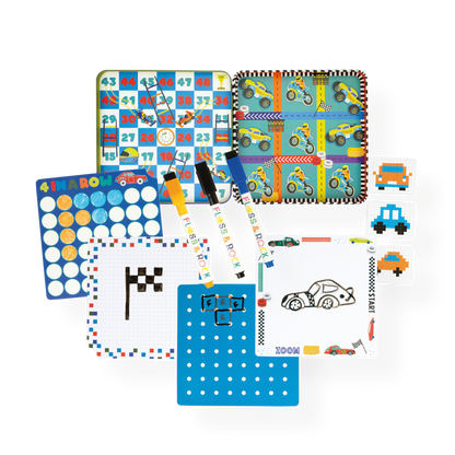 Magnetic Fun & Games Tin | Cars