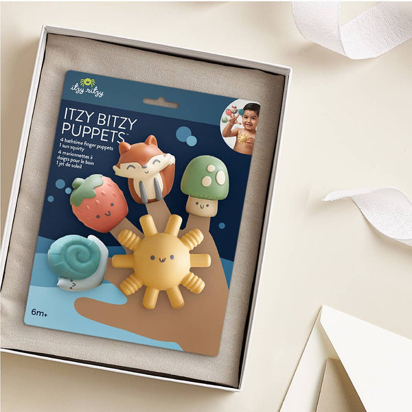 Itzy Bitzy Puppets | Bath + Storytelling Toys