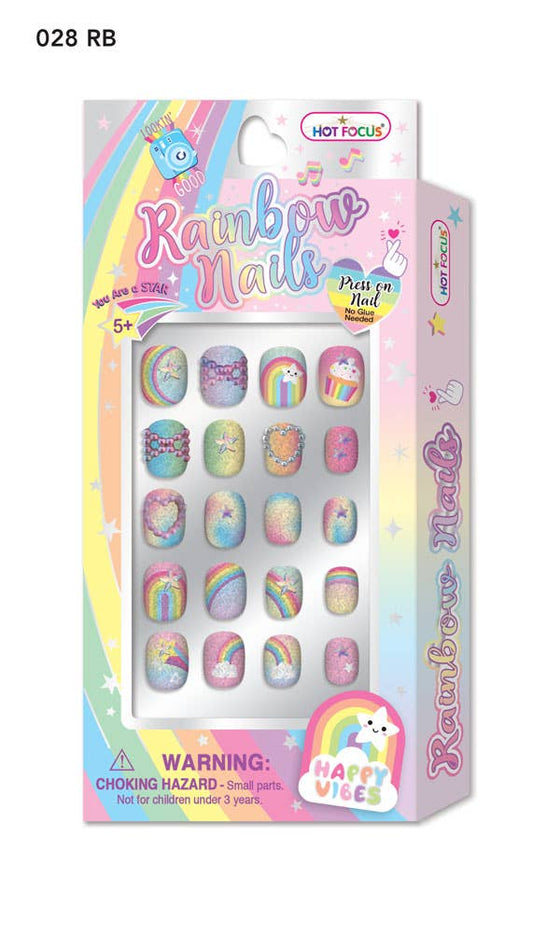 Rainbow Nails | Rainbow