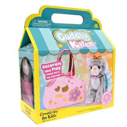 Decorate a Cuddly Kitten Craft