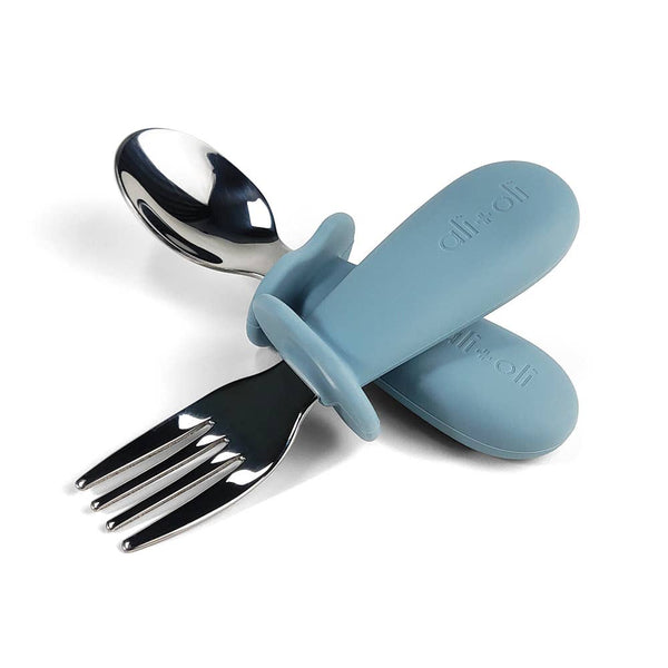 Spoon & Fork Learning Set | Blue