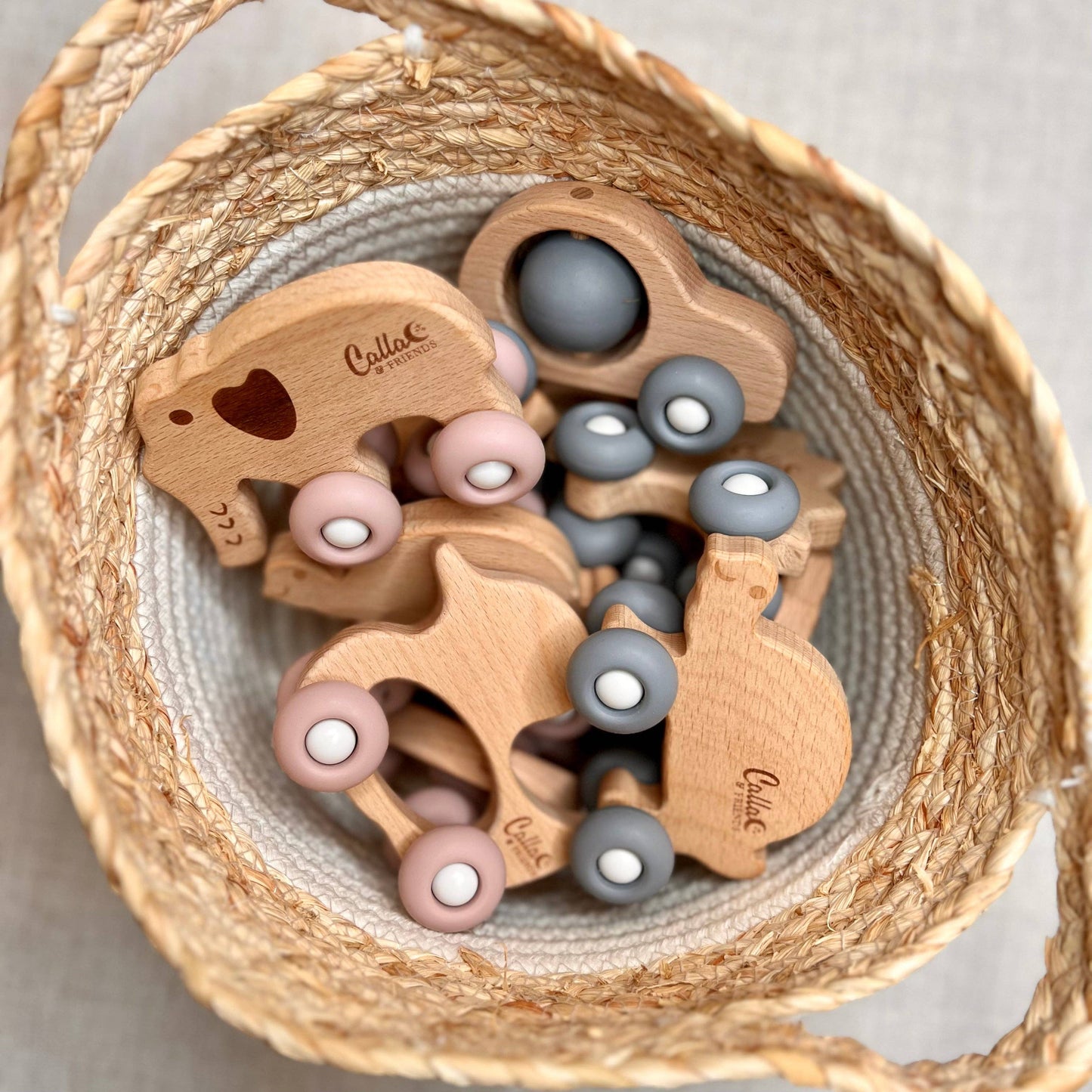 Rollin' Friends - Car |White