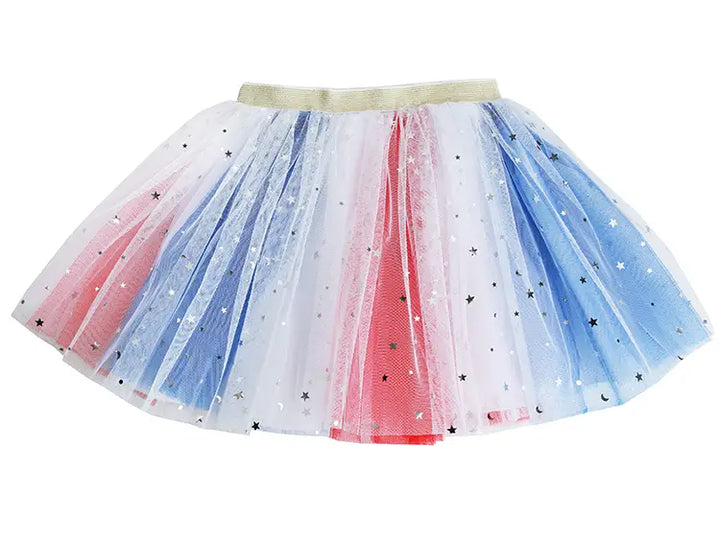 Red White and Blue Star Tutu