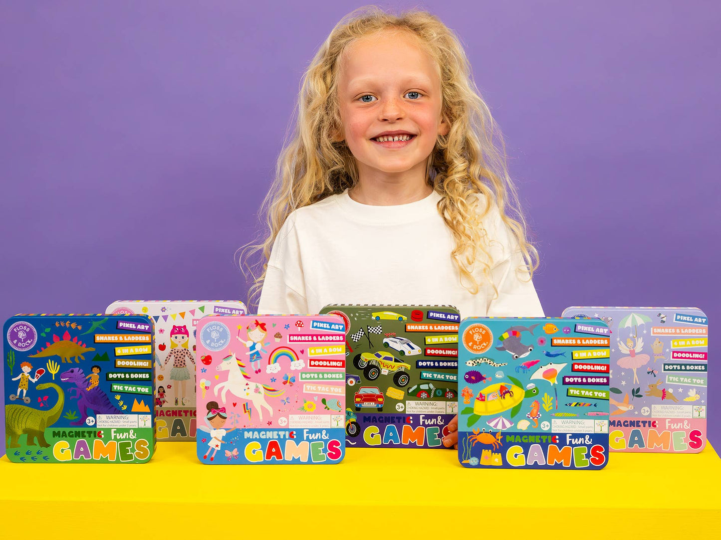 Magnetic Fun & Games Tin | Enchanted