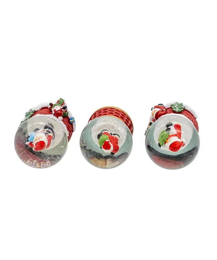 Mini Santa/Snowman Water Globes