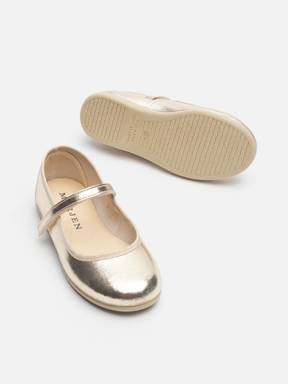 Mila Ballet Flat | Gold