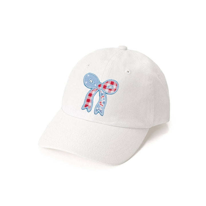 Patchwork Bow Patch Patch Baseball Hat - Fourth of July