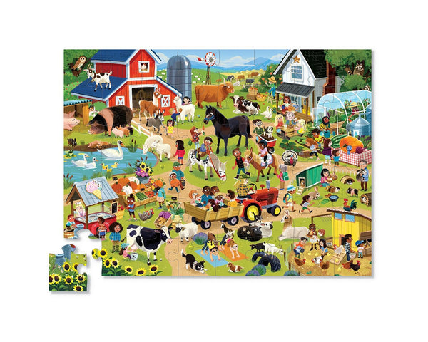 48 Piece Puzzle | Day at the Farm