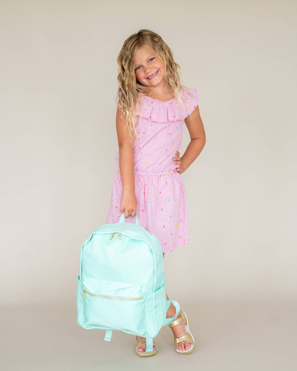 Charlie Backpack | Mint (Includes 3 Patches!)