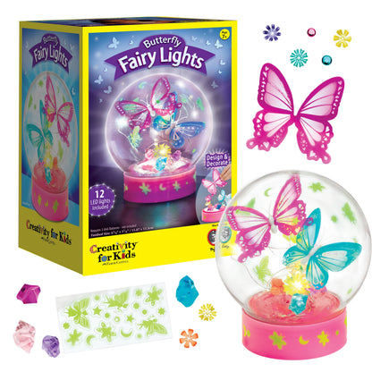 Butterfly Fairy Lights Globe | DIY Craft Kit for Kids
