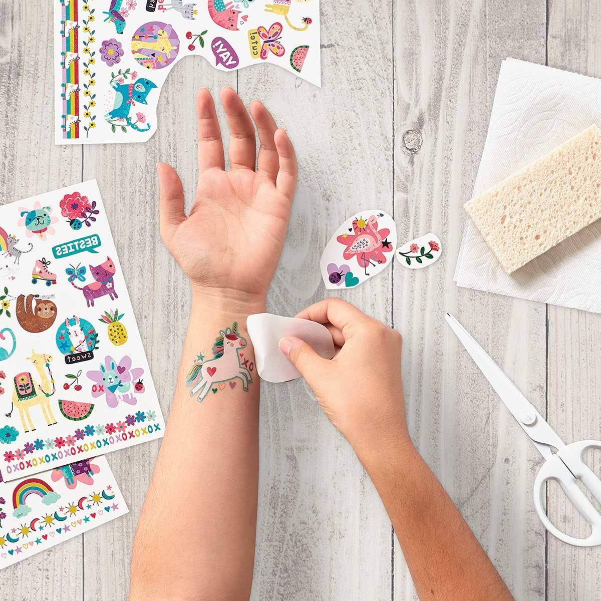 Tattoo Palooza Temporary Glitter Tattoo | Funtastic Friends