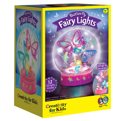Butterfly Fairy Lights Globe | DIY Craft Kit for Kids