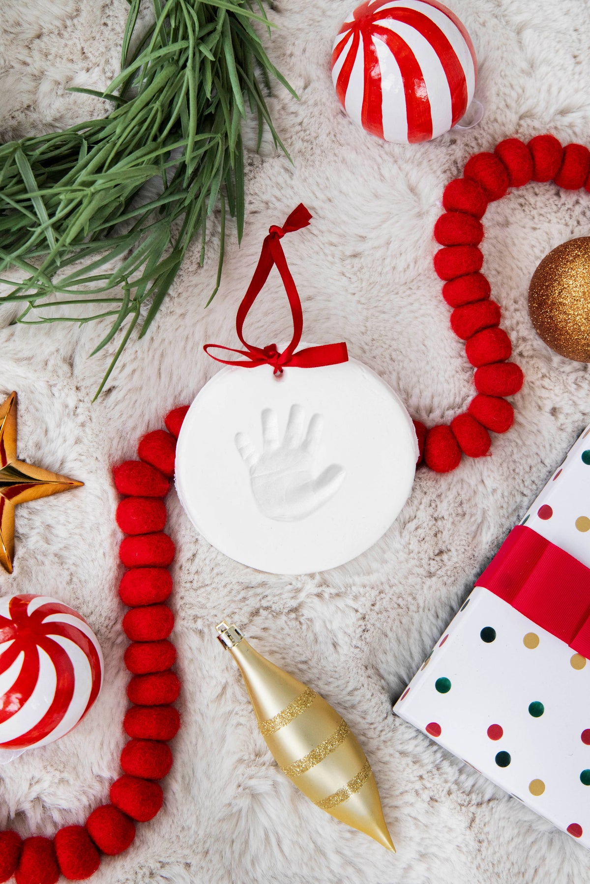 Babyprints Christmas DIY Keepsake Ornament | Set of 2