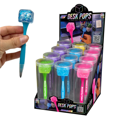 Fun Doh Squishy Cube Toy Pen | Assorted