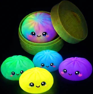 Glow in the Dark Dumpling Squishies