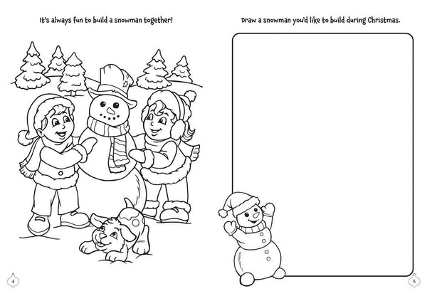 Merry & Bright! Christmas Coloring