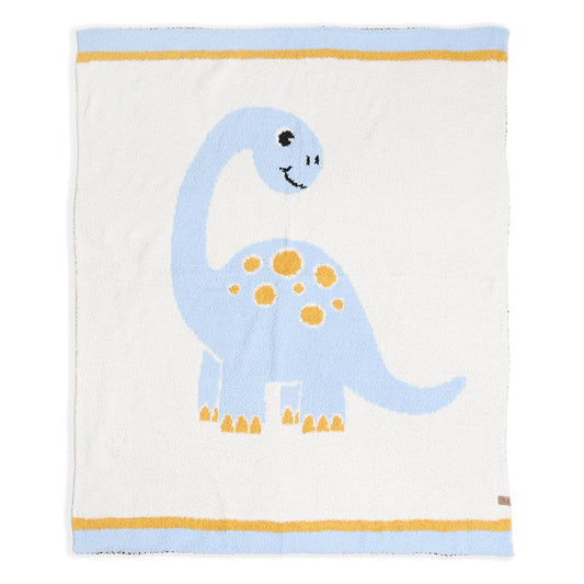 Child's Dinosaur Pattern Throw Blanket