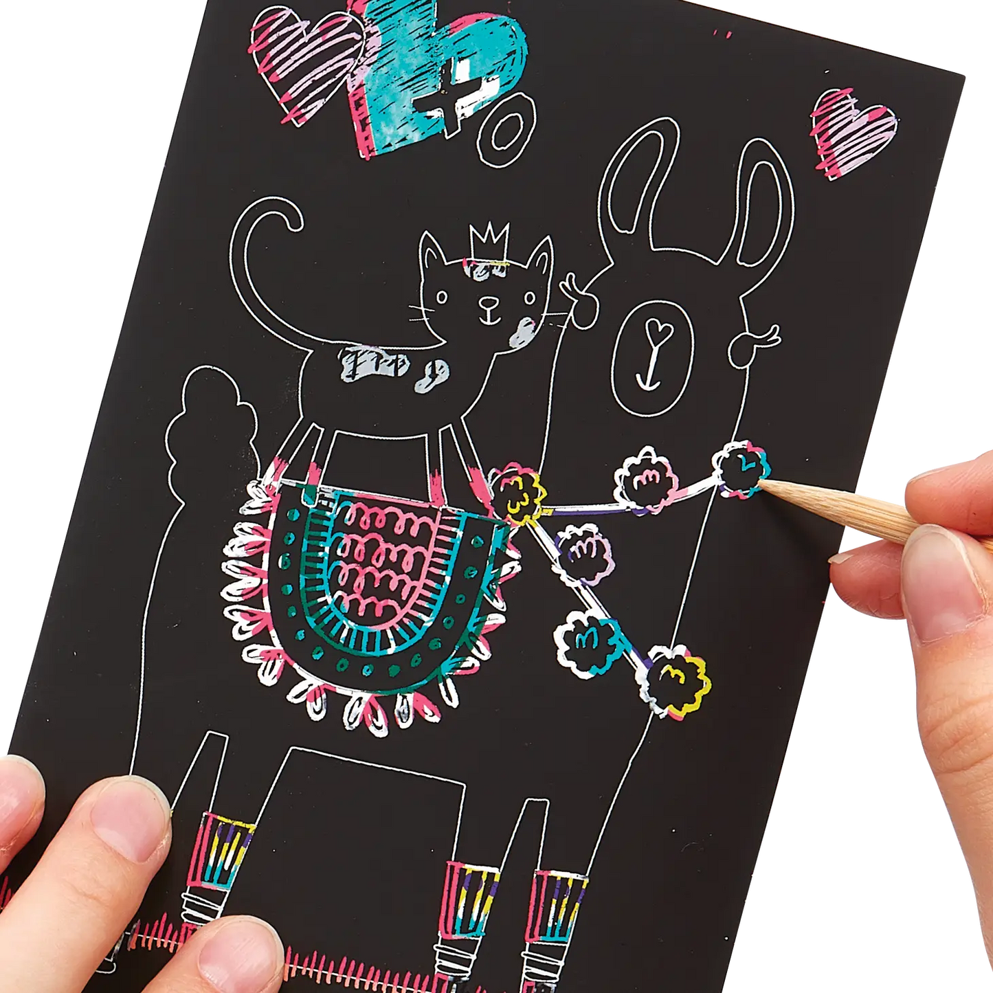 Scratch & Scribble Art Kit | Funtastic Friends