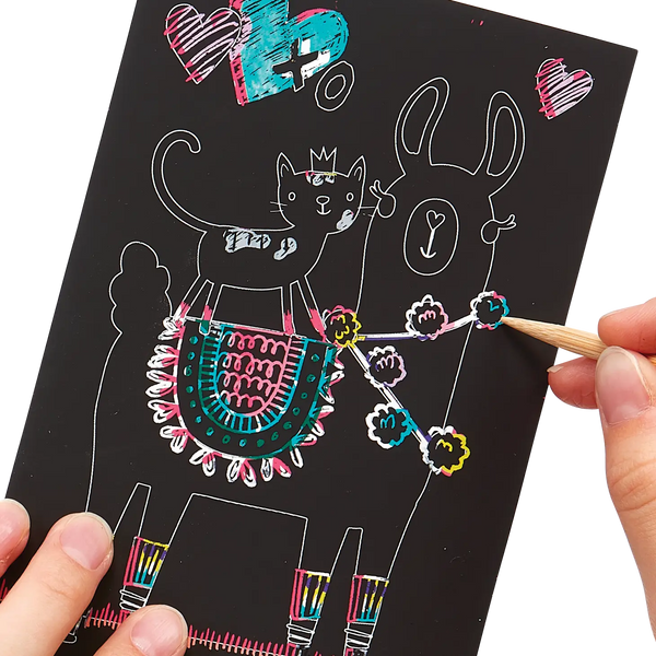 Scratch & Scribble Art Kit | Funtastic Friends