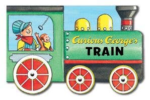 Curious George's Train Mini Movers Shaped Board Book