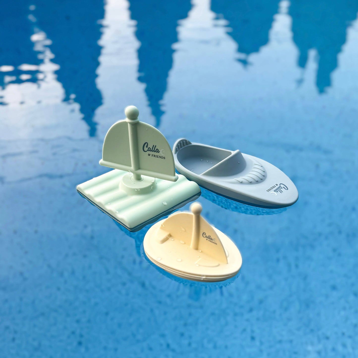 Ryder's Racing Bath Boats | Powder Blue