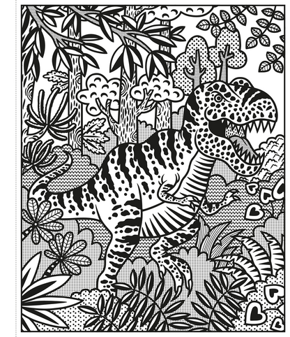 Dinosaurs Magic Painting Book : Usborne