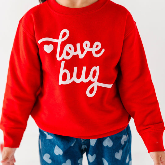 Love Bug Sweatshirt | Red