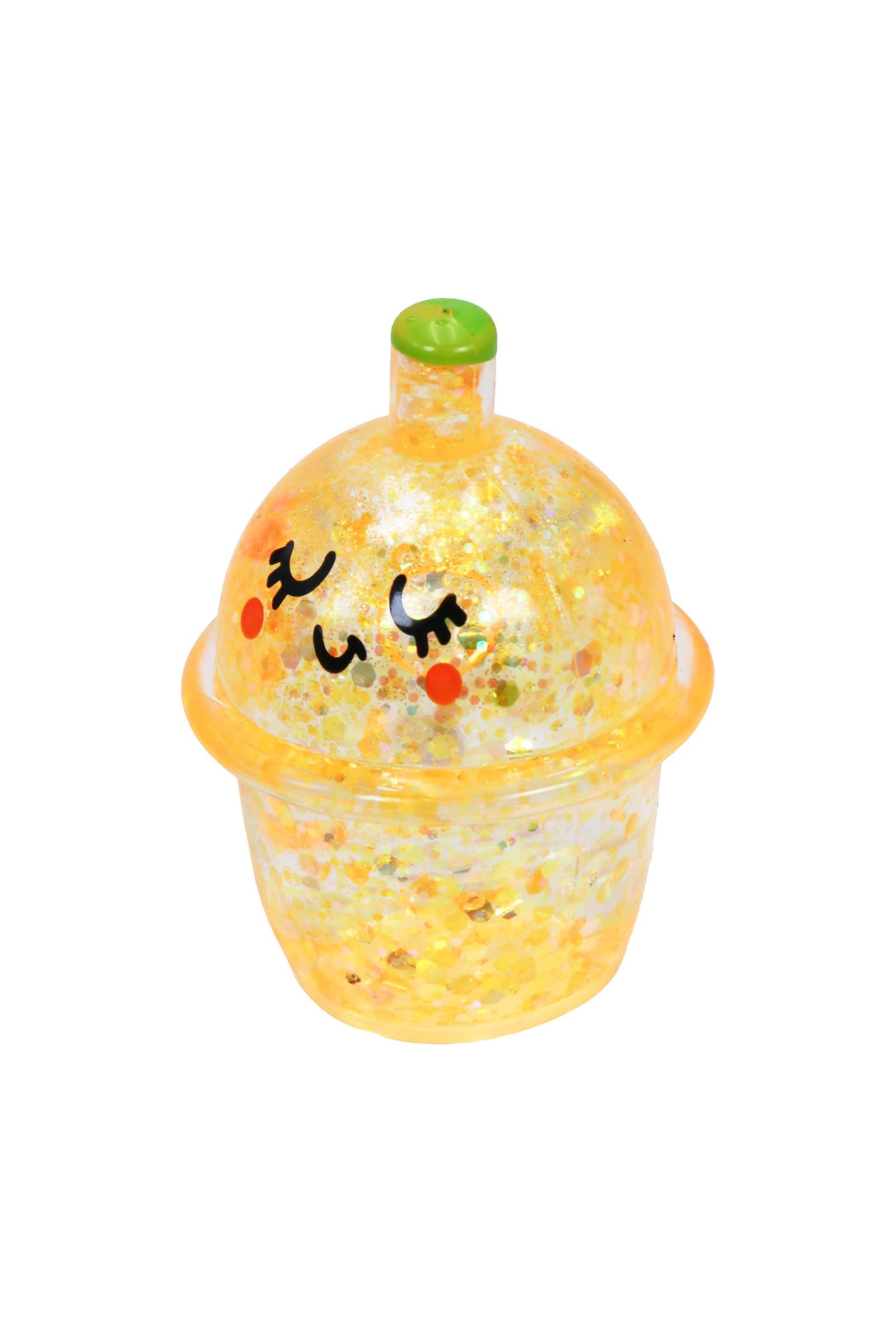 Boba Glittery Squishy