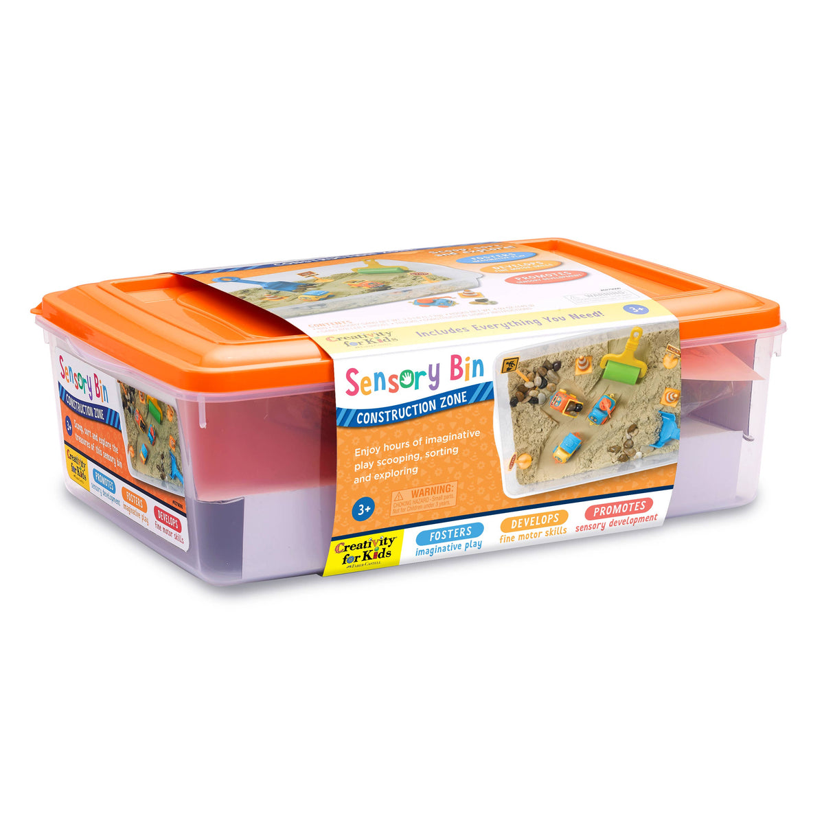 Sensory Bin | Construction Zone Activity