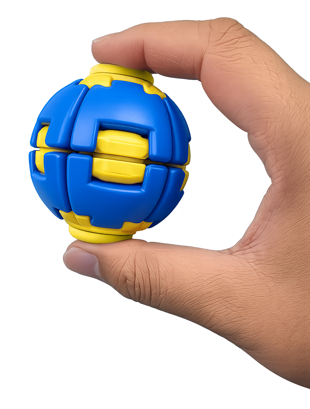 Power Spin Squeeze Fidget Ball | Assorted