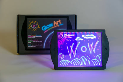 Glow Art Light-Up Drawing Board – Black