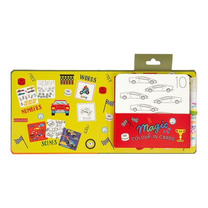 Magic Color Changing Water Cards | Cars