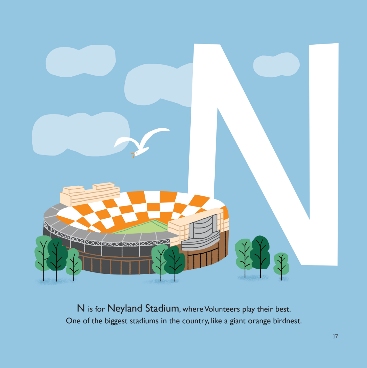 University of Tennessee A to Z Children's Book | Volunteers
