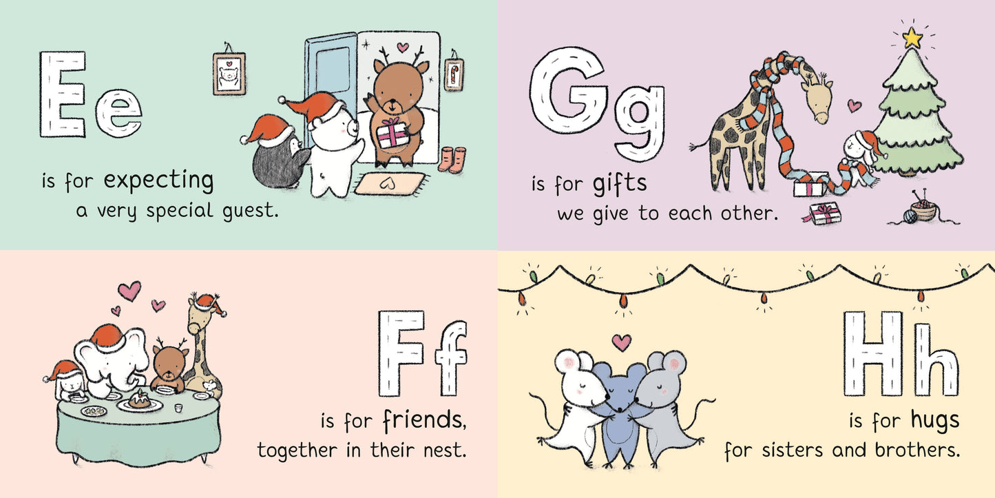 ABCs of Kindness at Christmas Board Book