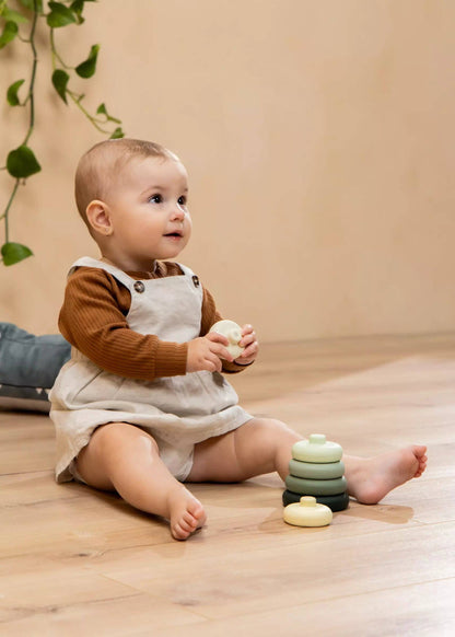 Set of 6 Silicone Stackable Rings