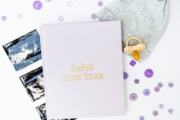 Baby's First Year Memory Book | Lilac