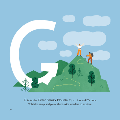 University of Tennessee A to Z Children's Book | Volunteers