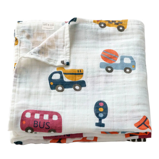 Muslin Swaddle Blanket | Transport